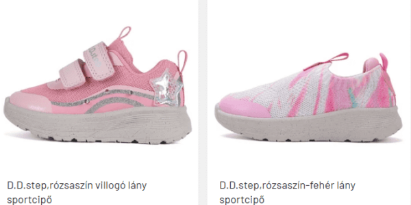 DD Step kislány cipő